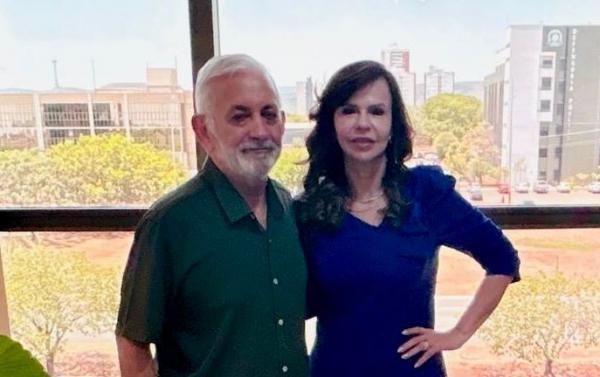Walter Nordestino se reúne com a senadora Professora Dorinha para tratar da Feira Nordestina e projetos sociais