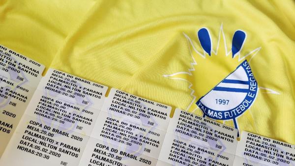 Palmas inicia vendas de ingressos para jogo contra o Paraná 
