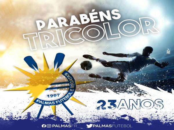 O tricolor faz 23 anos 