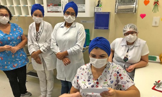 Cartas levam carinho e esperança a pacientes e servidores do Hospital Geral de Palmas