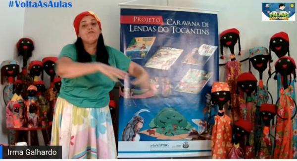 Projeto Caravana de Lendas do Tocantins promove incentivo à leitura em unidades educacionais de Palmas