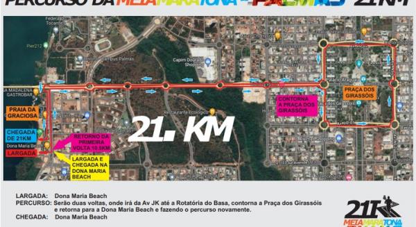 Fundação de Esporte e Lazer abre inscrições para a Meia Maratona de Palmas