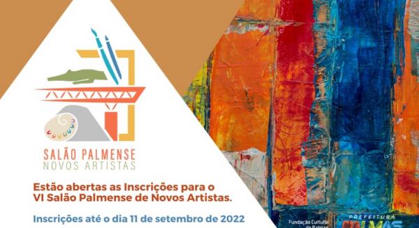 Salão Palmense de Novos Artistas segue com inscrições abertas até o dia 11 de setembro