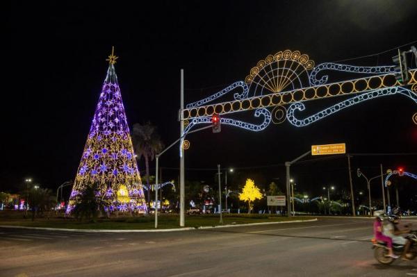 Lançamento da iluminação Natal Cidade Encantada é adiantado para esta quinta-feira, 1