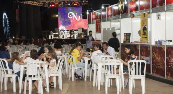 Vila Gastronômica é um dos atrativos no Espaço Cultural