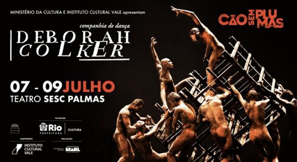 Palmas recebe  espetáculo ‘Cão Sem Plumas’ de Deborah Colker
