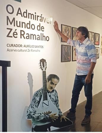 Exposição 'O Admirável Mundo de Zé Ramalho' está aberta para visitação no CCBnB em Sousa(PB)