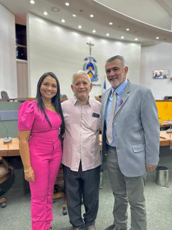 Walter Nordestino é recebido pelo presidente da Assembléia Legislativa do Tocantins 