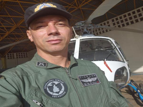 Walter Nordestino parabeniza o Comandante Tenente-Coronel Dennys Dalla por sua atuação no 6º BPM em Palmas