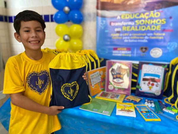 LBV REALIZA ENTREGA DE KITS PEDAGÓGICOS NO TOCANTINS