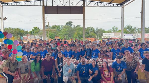 Evento de Páscoa distribui 1.200 ovos para crianças no Recanto das Araras I e II, Vista Alegre e Jardim Laila