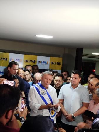 Eduardo Siqueira volta ao comando da Prefeitura de Palmas e  Nação Nordestina comemora