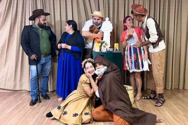 Projeto teatral da Fundação Cultural de Palmas realiza ensaio aberto de peça de Ariano Suassuna nesta quarta, 27