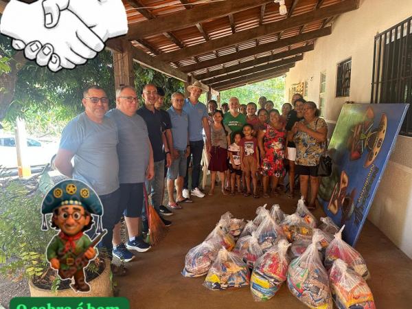Loja Maçônica Luz Pioneira de Palmas fortalece solidariedade com doações ao projeto Sopão Solidário da Nação Nordestina