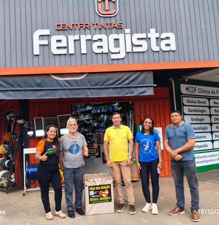 Presidente do Instituto Mãos Amigas destaca importância da solidariedade em ação social realizada em Taquaralto